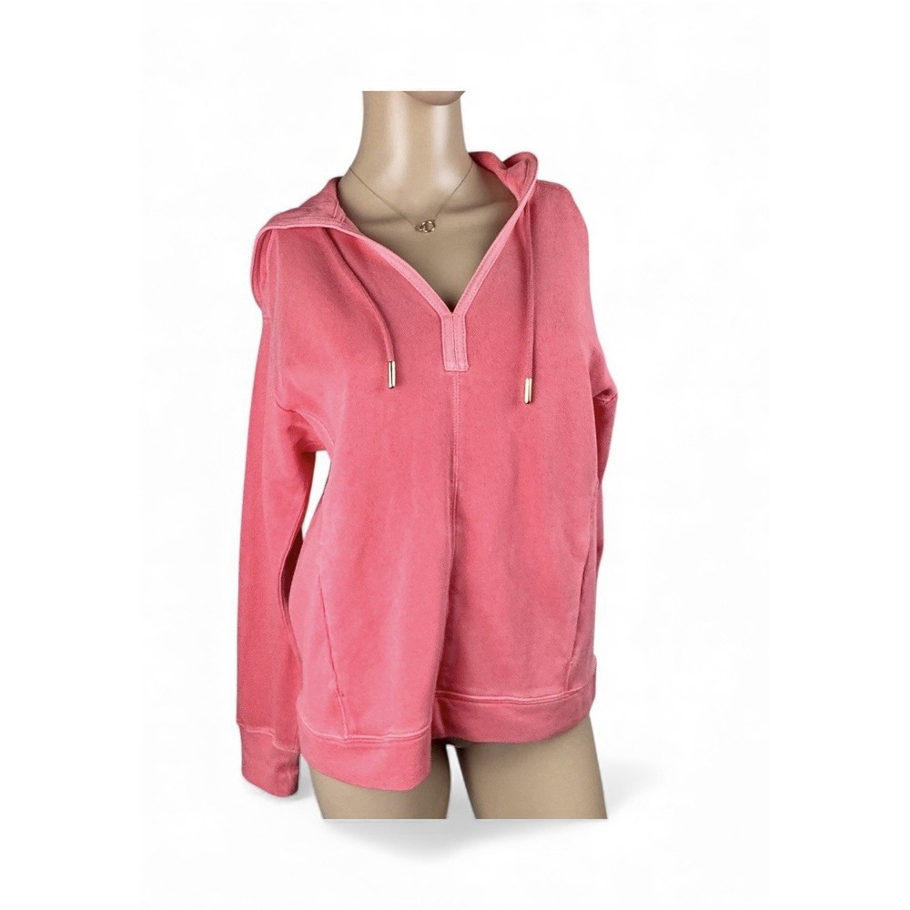Tommy Bahama Hoodie Women's Extra Small Pink Long Sleeve Sweatshirt Hooded‎